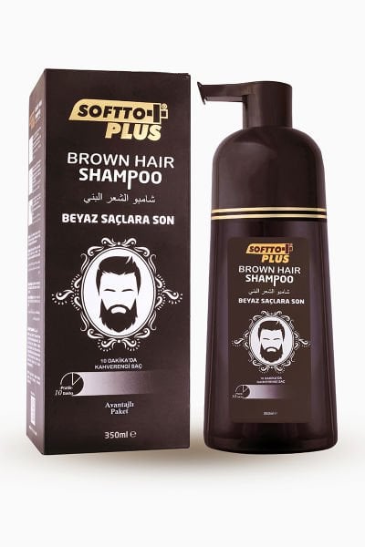 Softto Plus Brown Haır Şampuan 350ml