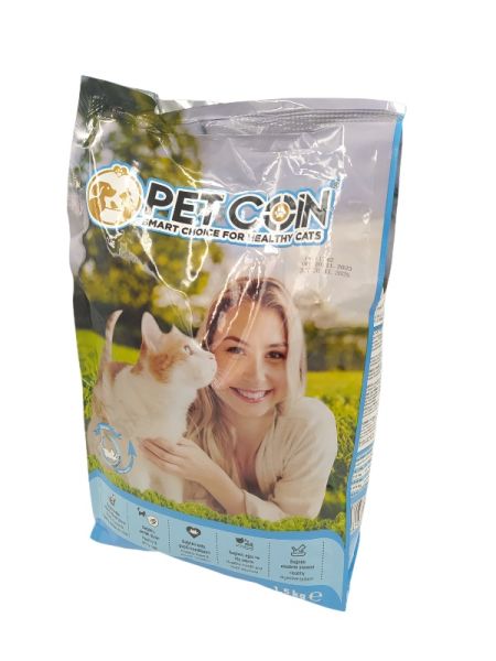 Petcoin Kedi Maması Somonlu 1.5kg